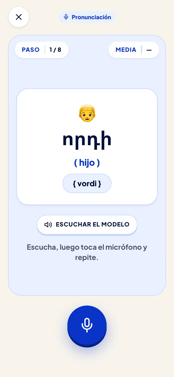 Habla para avanzar