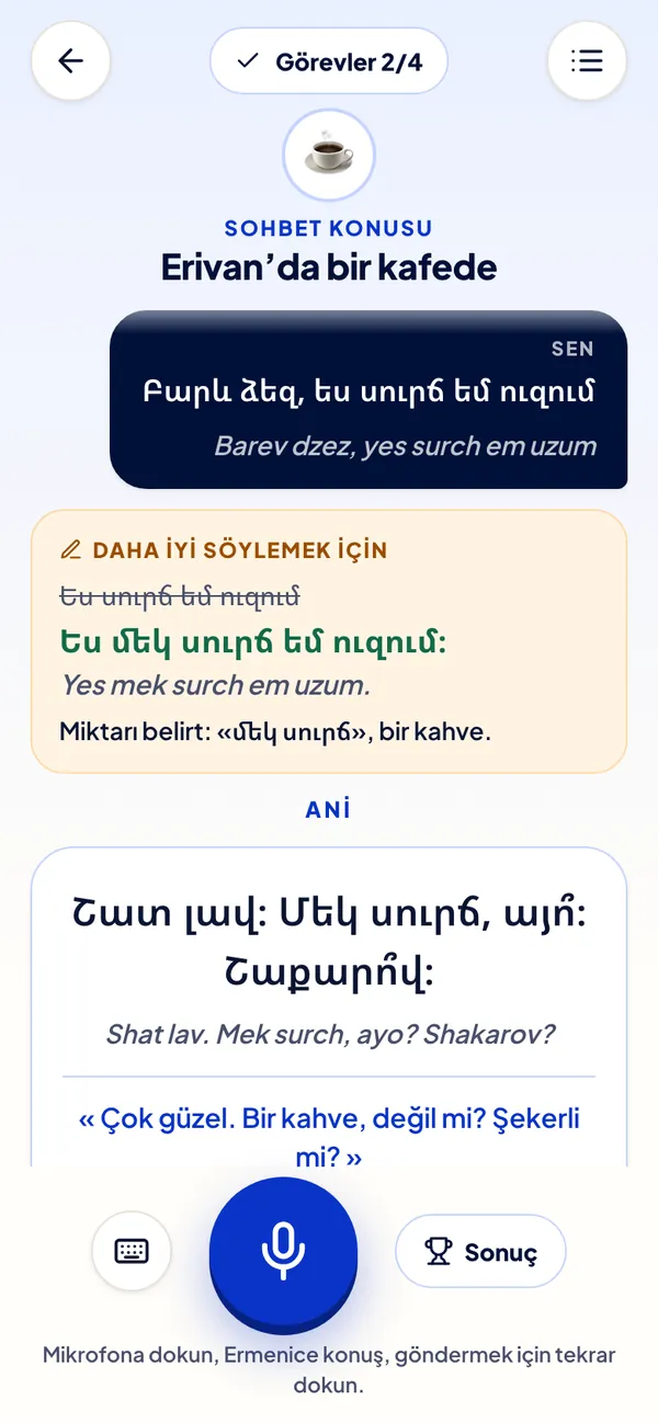 Ani ile sohbet et
